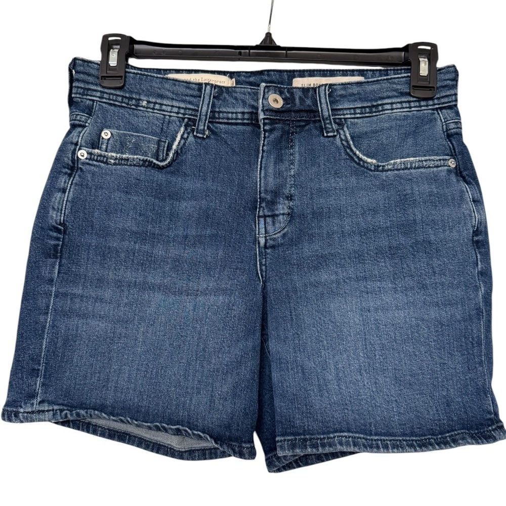 Pilcro & the Letterpress Slim Boyfriend Shorts